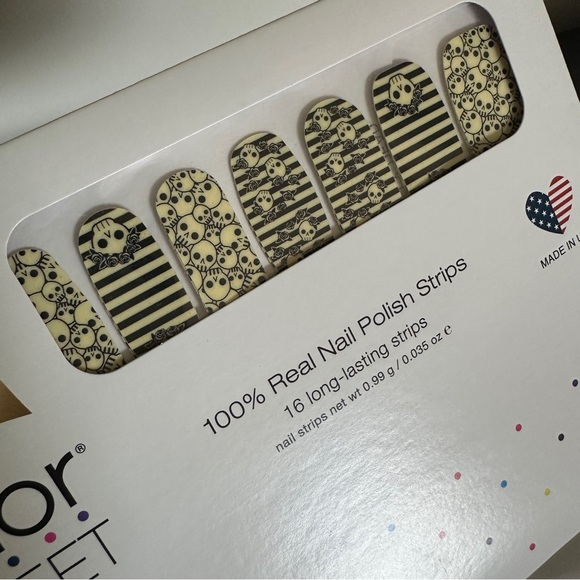 Color Street Halloween / Day of the Dead Nail Strip Bundle Retired - Picture 8 of 12